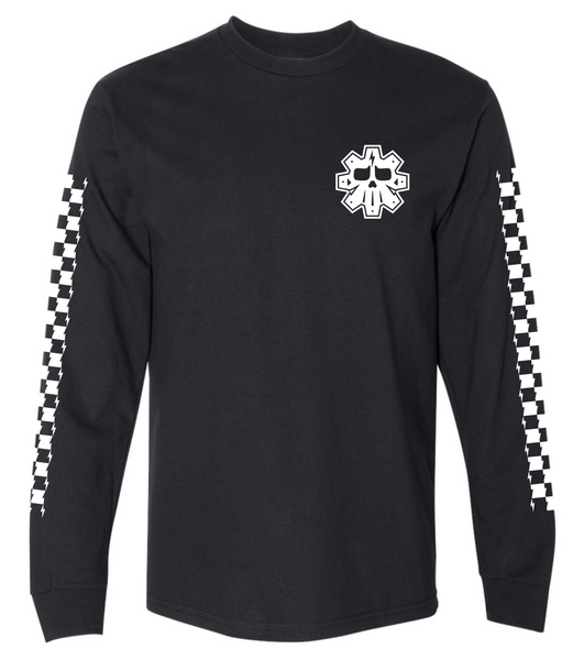 【CMMAWEAR】LS T-SHIRT / BLACK TARTAN S/M 009 L/S CHECKD TEE – Suicide Machine Company