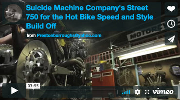 Hot Bike Magazine Speed and Style Harley Davidson Street 750