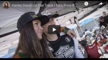 Harley Davidson Flat Track | Sara Price Racing | Costa Mesa Speedway