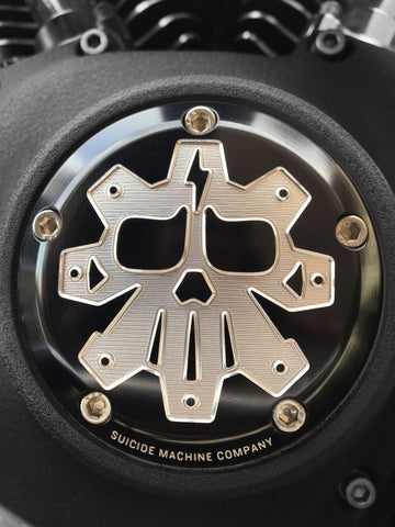 ANODIZED SMCO MACHINED TIMING COVERS